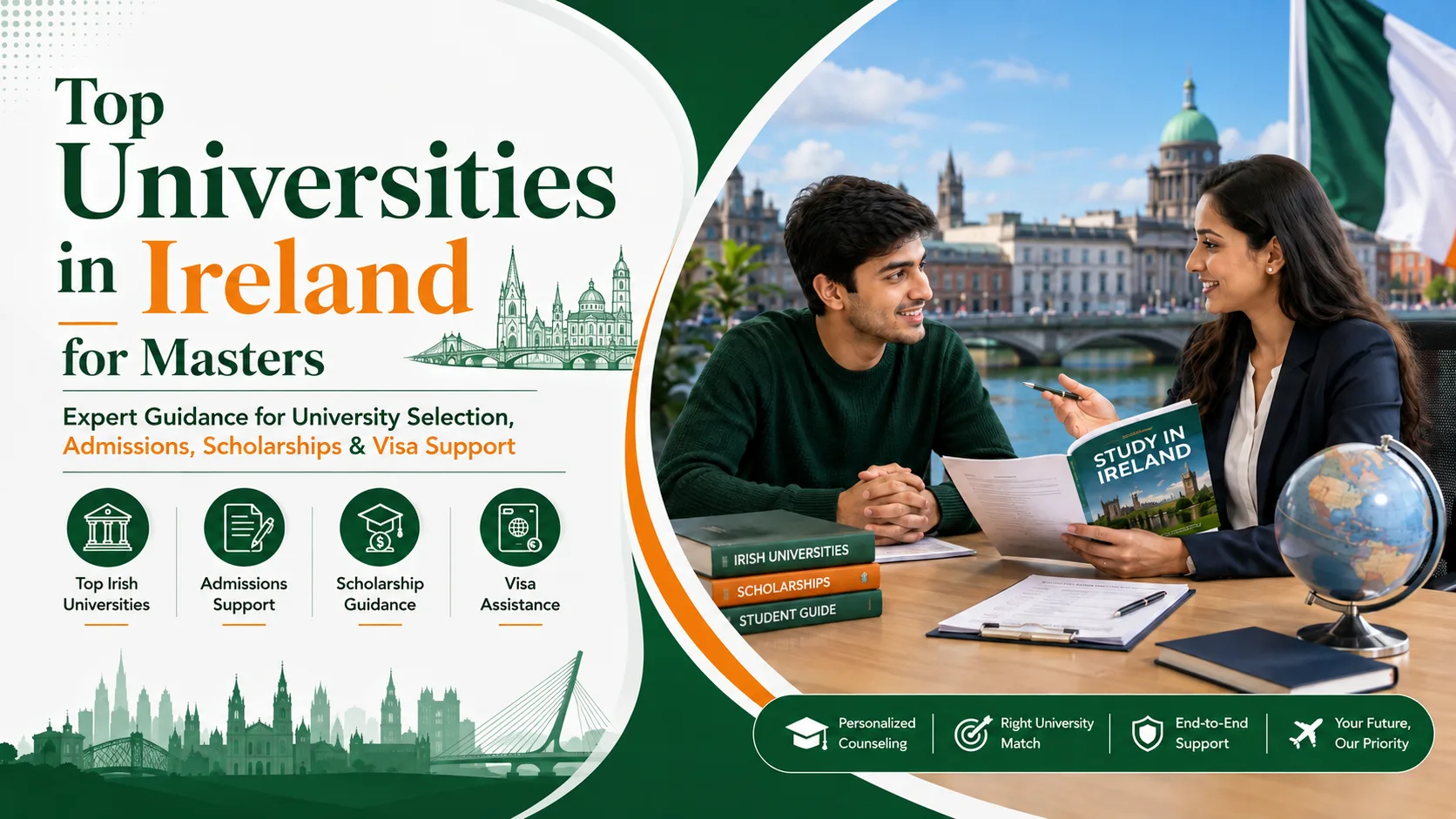 Top Universities in Ireland for Masters: Courses, Fees & Eligibility in 2026