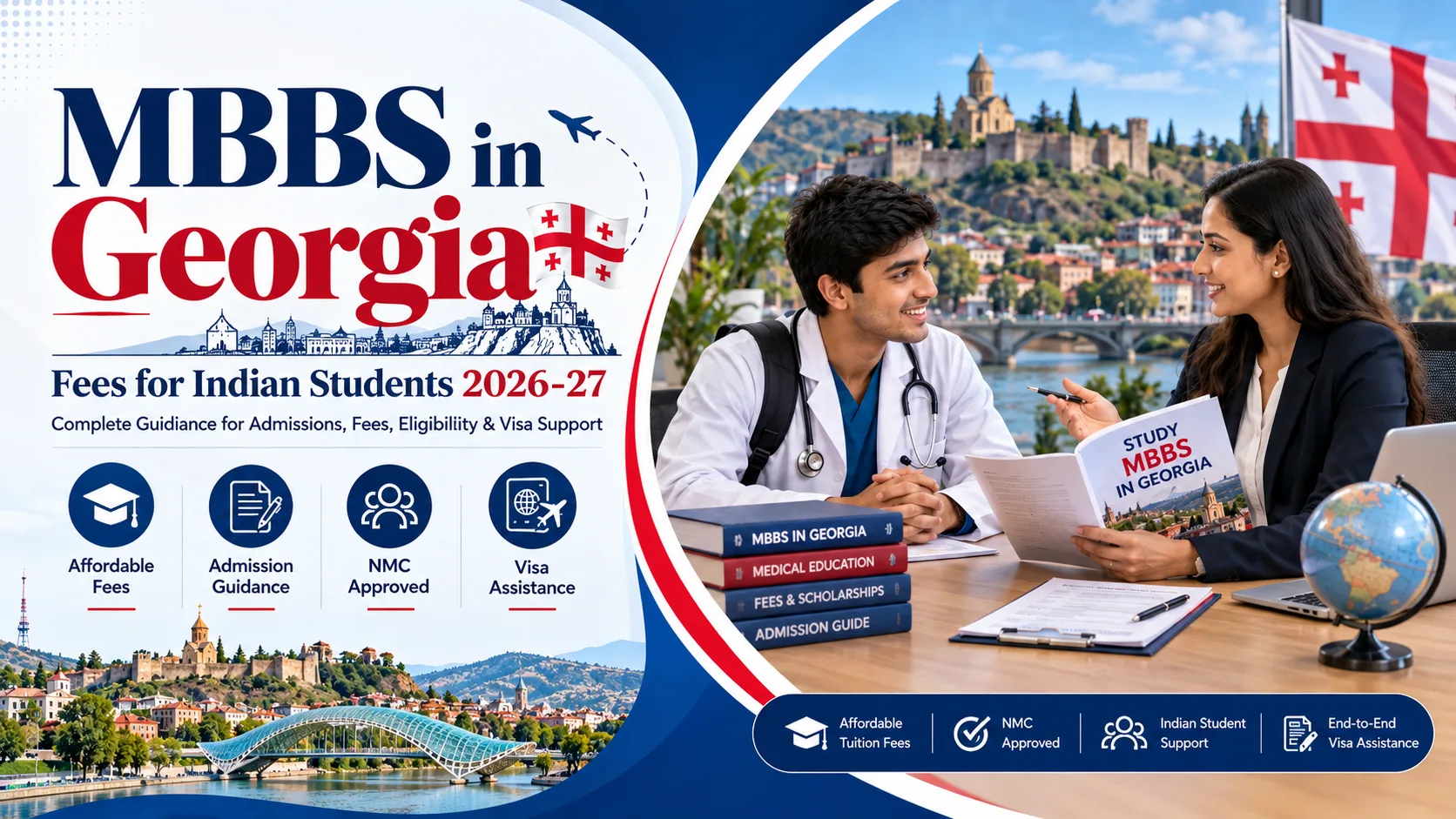 MBBS in Georgia Fees for Indian Students 2026-27