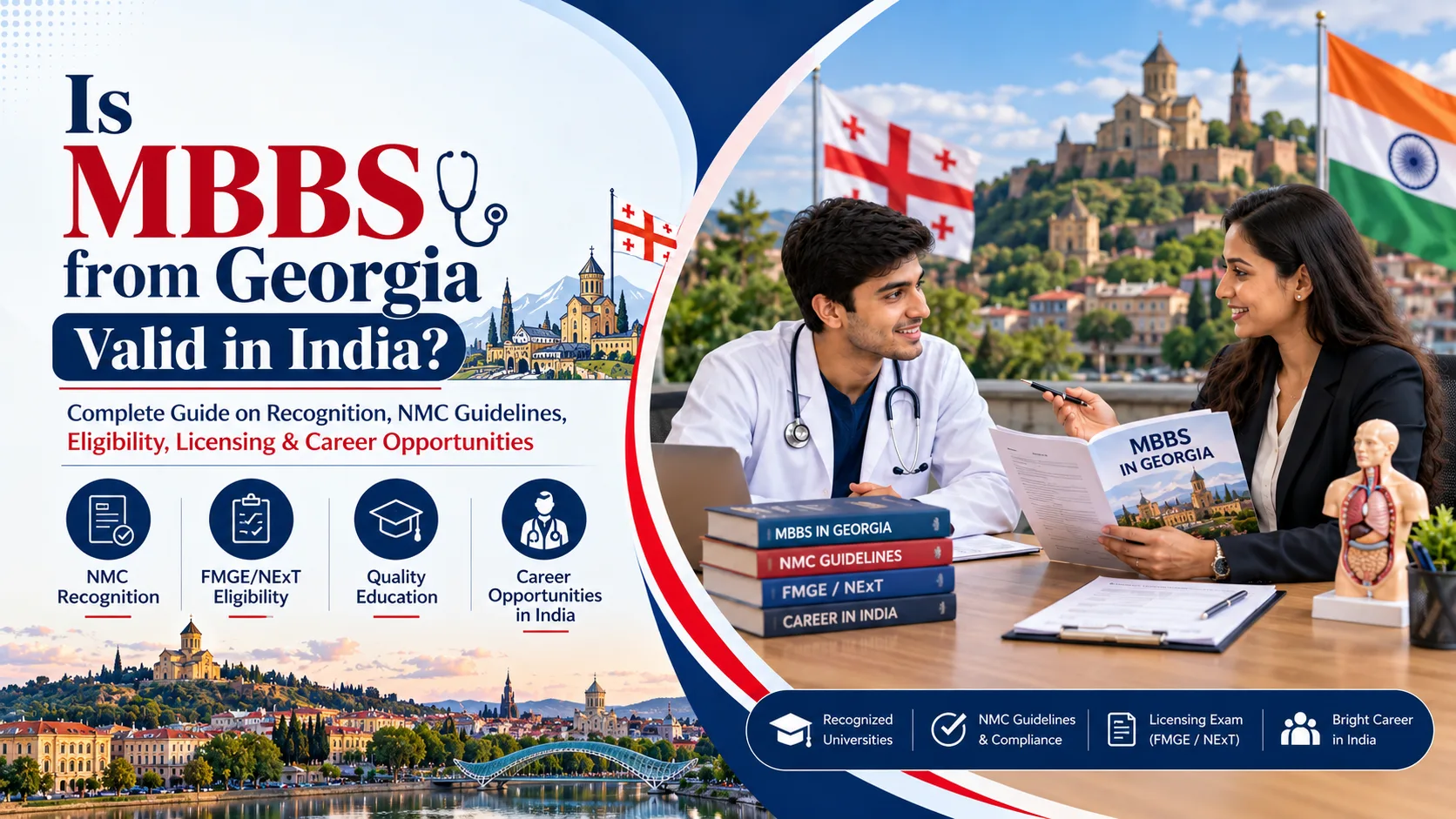 Is MBBS from Georgia Valid in India? Complete Guide for Indian Students Is MBBS from Georgia Valid in India? Complete Guide for Indian Students
