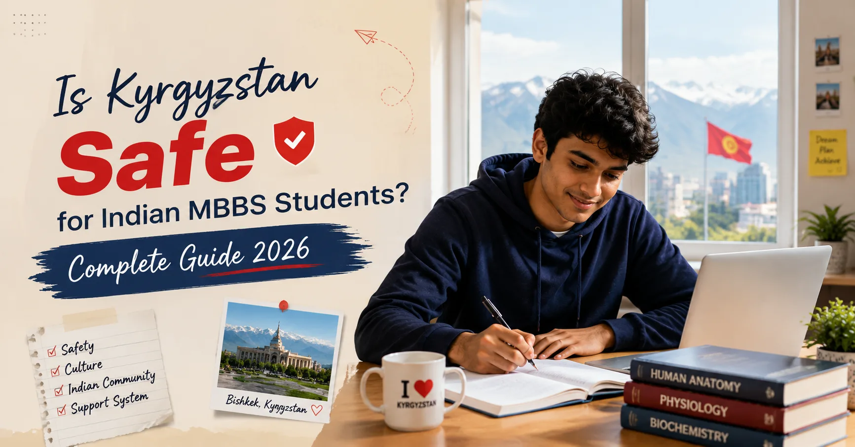 Is Kyrgyzstan Safe for Indian MBBS Students? Complete Guide 2026 Is Kyrgyzstan Safe for Indian MBBS Students? Complete Guide 2026