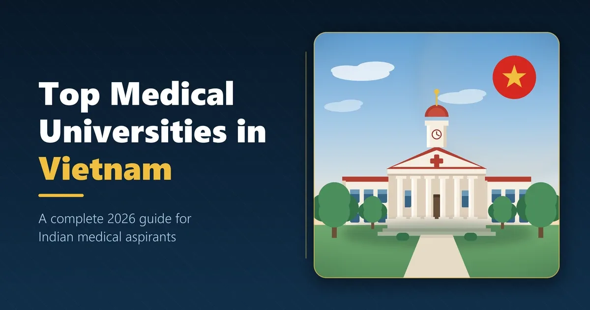 Top Medical Universities in Vietnam for Indian Students 2026 – Fees, Eligibility & NMC Guidelines Top Medical Universities in Vietnam for Indian Students 2026 – Fees, Eligibility & NMC Guidelines