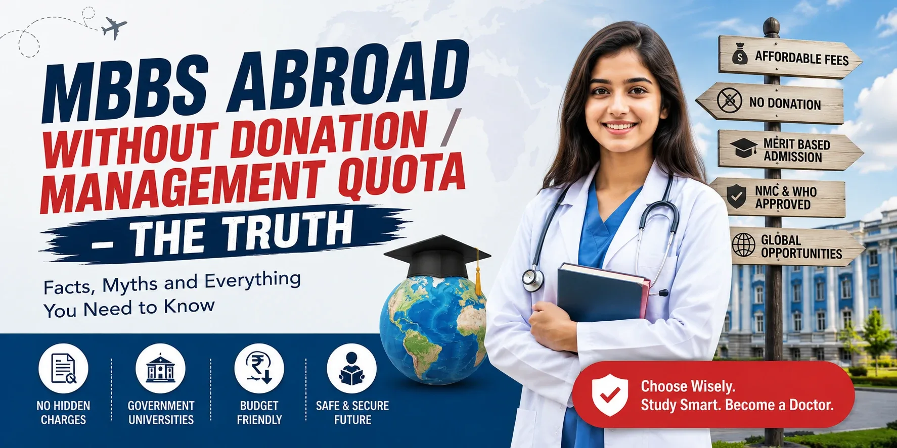 MBBS Abroad Without Donation / Management Quota - The Truth MBBS Abroad Without Donation / Management Quota - The Truth