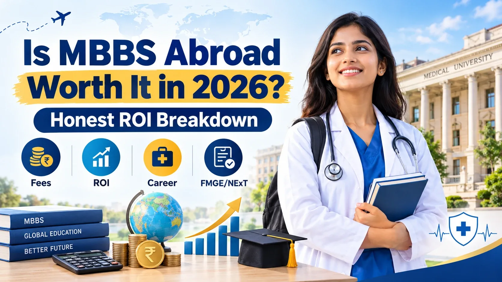 Is MBBS Abroad Worth It in 2026? Honest ROI Breakdown Is MBBS Abroad Worth It in 2026? Honest ROI Breakdown