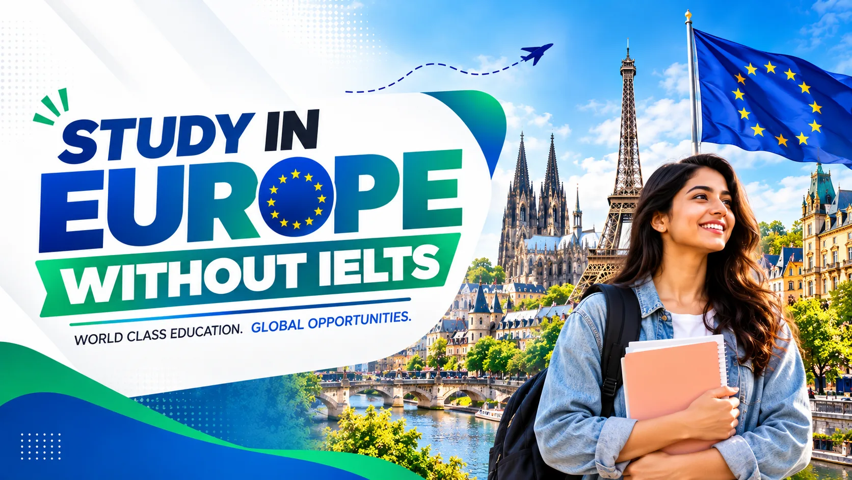 Study in Europe Without IELTS 2026-27: Countries, Universities & Requirements Study in Europe Without IELTS 2026-27: Countries, Universities & Requirements