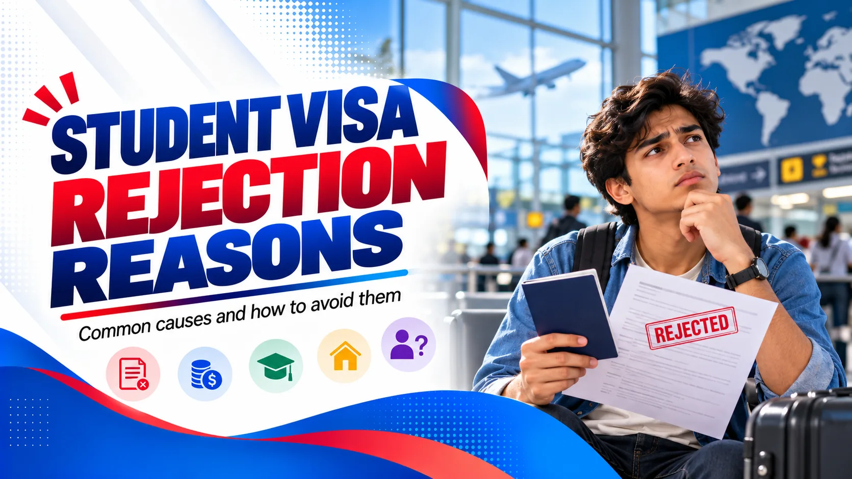 Student Visa Rejection Reasons and How to Avoid Them Student Visa Rejection Reasons and How to Avoid Them