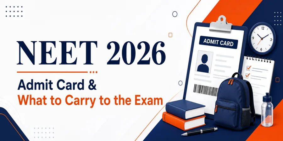 Re-NEET 2026 Admit Card & What to Carry to the Exam